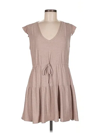 Pre-owned Beyond Yoga Casual Dress In Brown