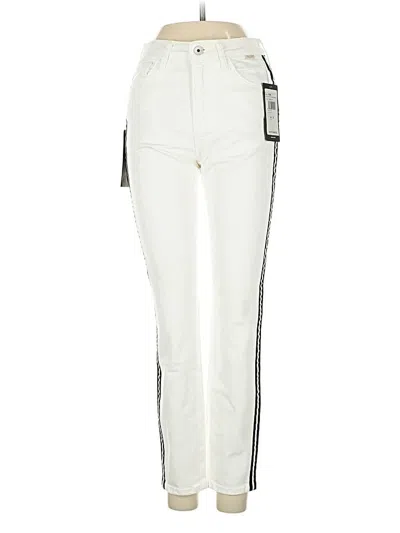 Mahi Gold Jeans In White
