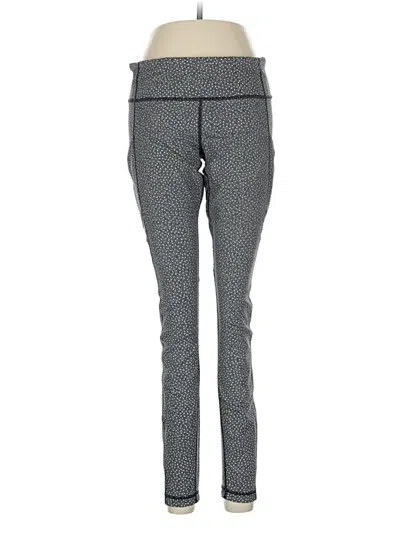 Pre-owned Lululemon Athletica Active Pants In Gray