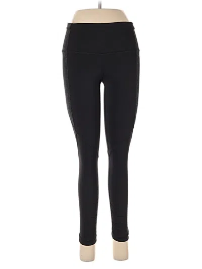 Pre-owned Lululemon Athletica Active Pants In Black