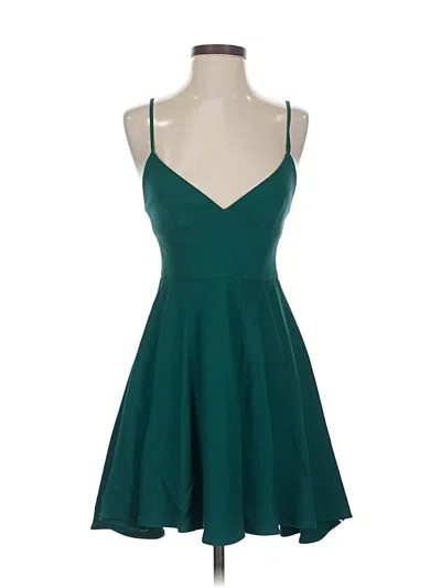 Pre-owned L'agence Cocktail Dress In Blue