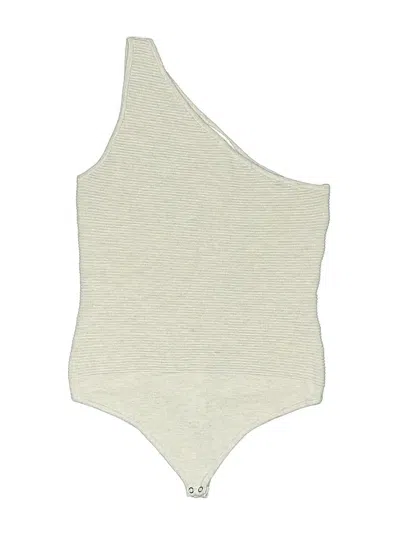 Pre-owned Abercrombie & Fitch Bodysuit In White