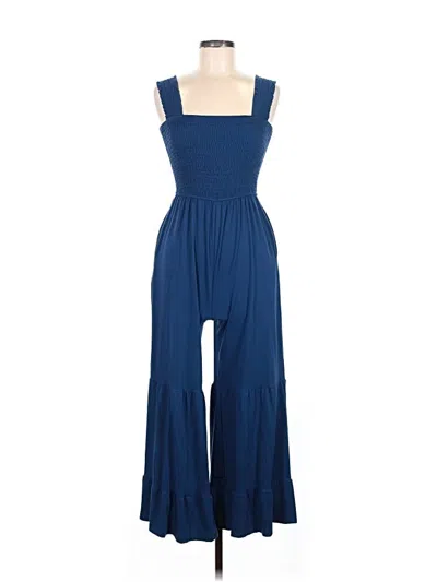 Pre-owned Fashion Jumpsuit In Blue