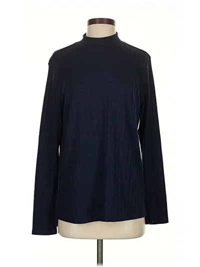 Matty M Turtleneck Sweater In Blue