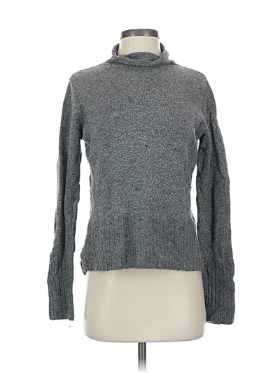 Pre-owned Madewell Turtleneck Sweater In Gray