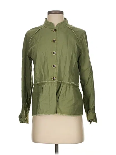 Pre-owned Caslon Jacket In Green