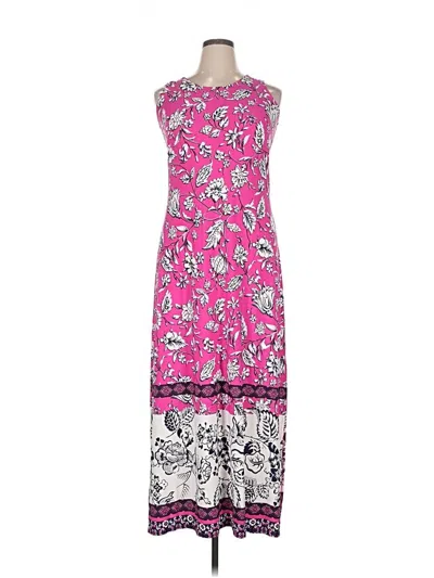 Pre-owned Jessica London Casual Dress In Pink
