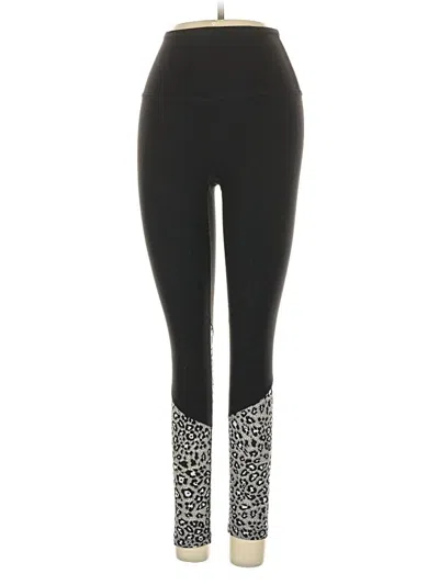 Pre-owned Beyond Yoga Active Pants In Black