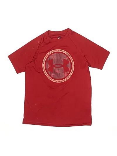 Pre-owned Under Armour Kids' Active T-shirt In Red