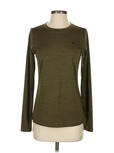 Pre-owned Under Armour Long Sleeve T-shirt In Green