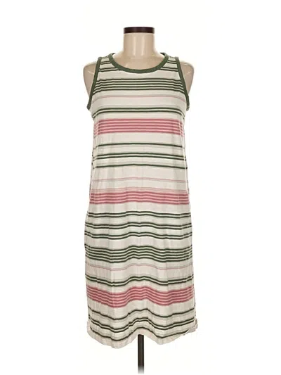 Pre-owned Jjill Casual Dress In Green