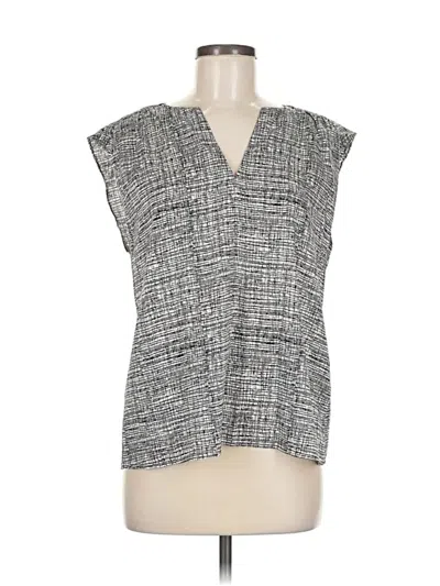 Pre-owned Banana Republic Factory Store Sleeveless Blouse In Gray