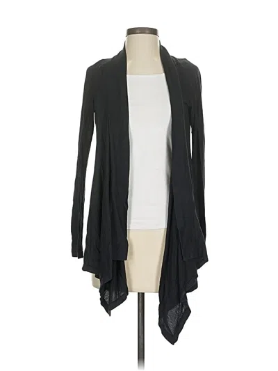 Pre-owned Splendid Long Sleeve T-shirt In Black