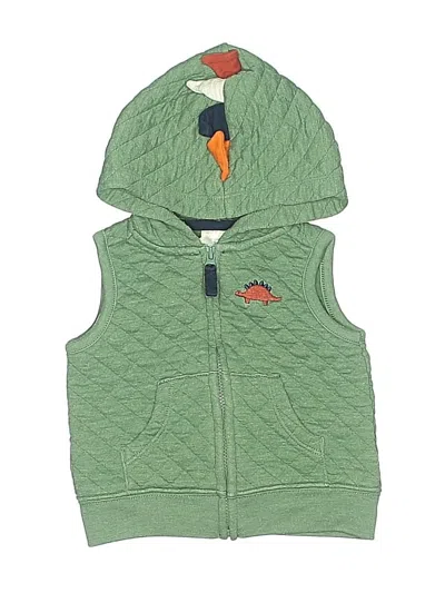 Pre-owned Carter's Babies' Vest In Green