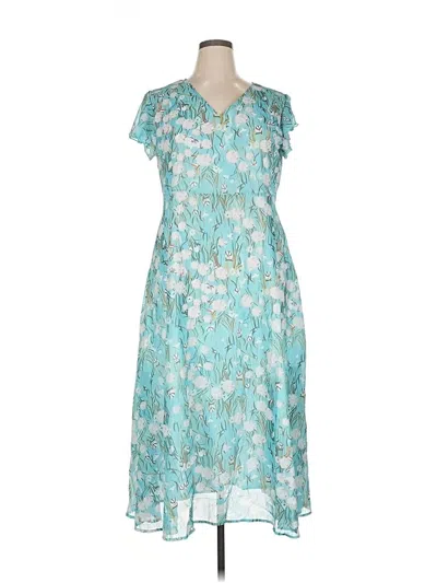 Pre-owned Unbranded Casual Dress In Blue