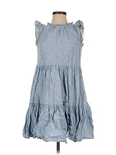 Pre-owned Lake Casual Dress In Blue