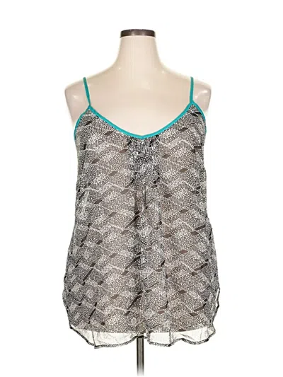 Pre-owned Maurices Sleeveless Blouse In Gray