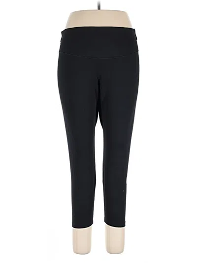 Pre-owned Nike Active Pants In Black