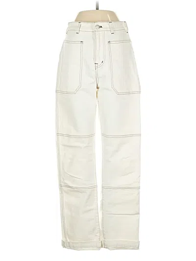 Pre-owned Madewell Jeans In White