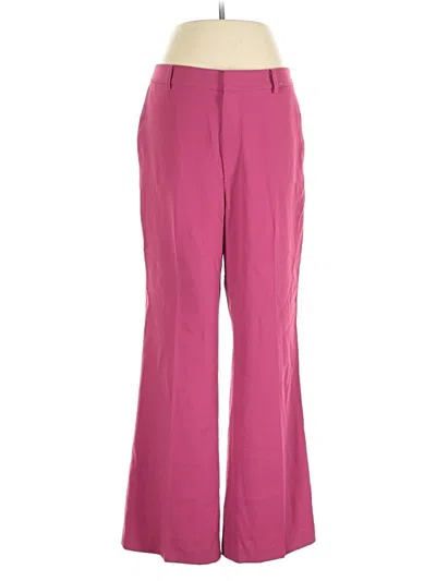 Pre-owned Uniqlo Dress Pants In Pink