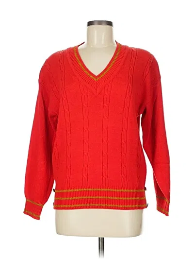 Pre-owned Counterparts Pullover Sweater In Red