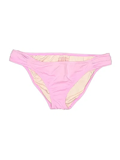 Pre-owned Victoria's Secret Swimsuit Bottoms In Pink