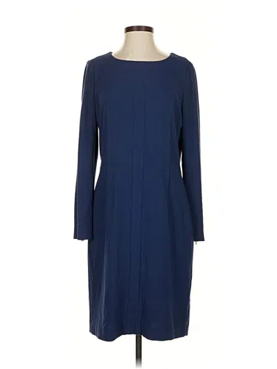 Pre-owned Caroll Casual Dress In Blue
