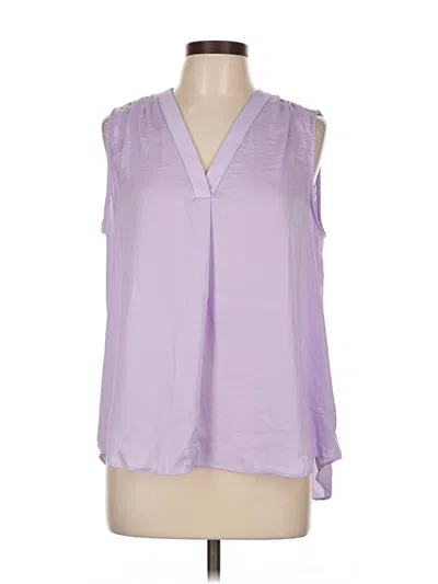 Pre-owned Vince Camuto Sleeveless Blouse In Purple