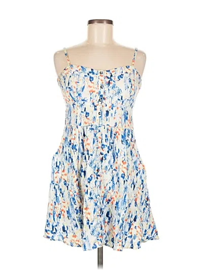 Pre-owned Express Cocktail Dress In Blue