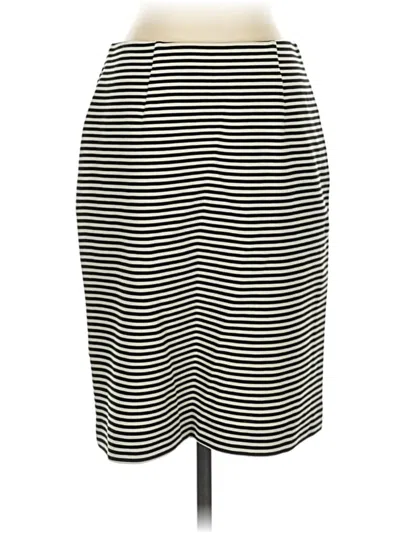 Pre-owned Jjill Casual Skirt In Black