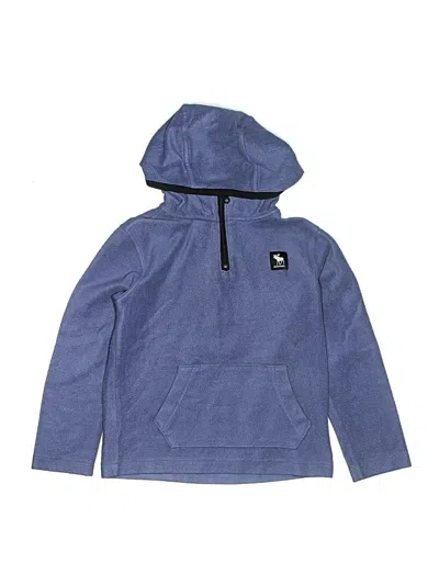 Pre-owned Abercrombie Kids' Pullover Hoodie In Blue
