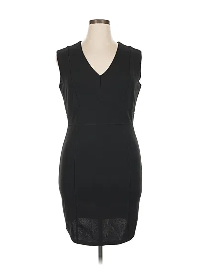 Pre-owned Bebe Cocktail Dress In Black