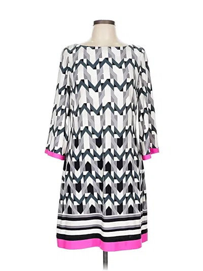 Pre-owned Eliza J Casual Dress In White