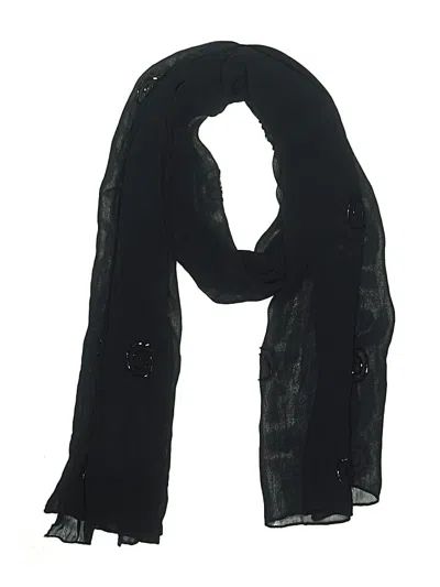 Pre-owned Unbranded Scarf In Black