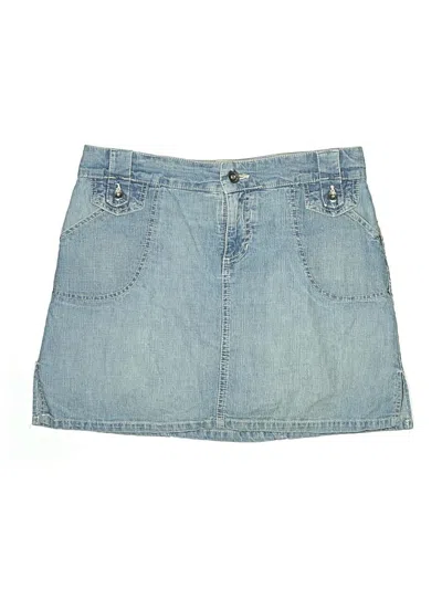 Pre-owned Gloria Vanderbilt Skort In Blue