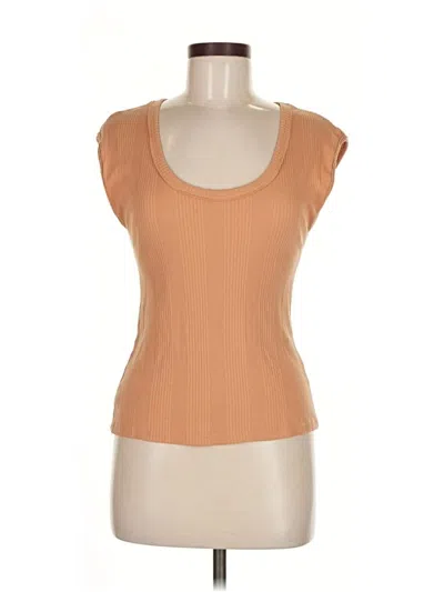 Pre-owned Treasure & Bond Sleeveless T-shirt In Brown