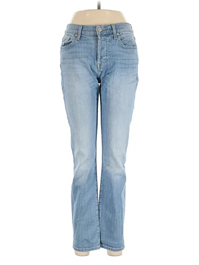 Pre-owned 7 For All Mankind Jeans In Blue