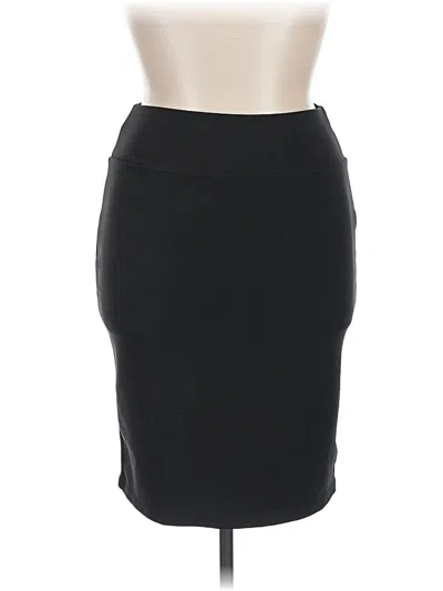 Pre-owned Maze Collection Formal Skirt In Black