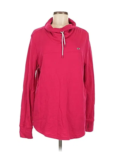 Pre-owned Vineyard Vines Sweatshirt In Pink