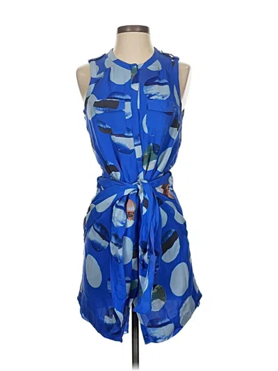 Pre-owned Leifsdottir Casual Dress In Blue