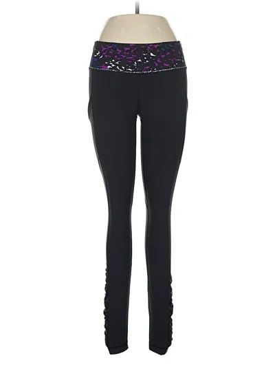 Pre-owned Lululemon Athletica Active Pants In Black