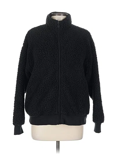 Pre-owned Victoria's Secret Track Jacket In Black