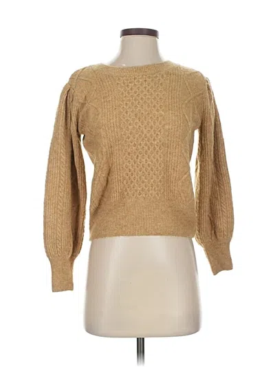 Pre-owned 1.state Pullover Sweater In Brown