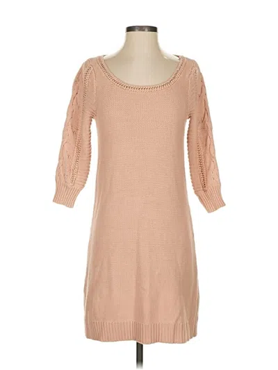 Pre-owned Lauren Conrad Casual Dress In Brown