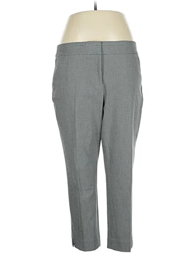 Pre-owned Chico's Dress Pants In Gray