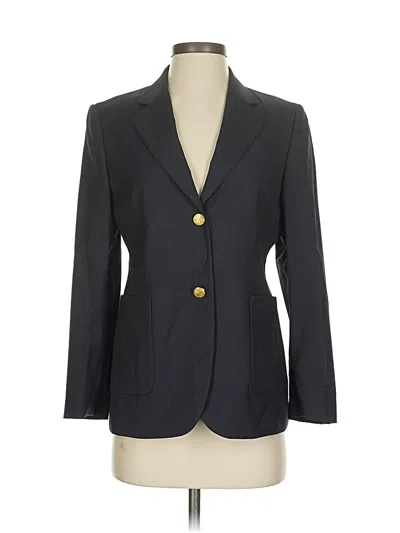 Pre-owned Brooks Brothers Wool Blazer Jacket In Black