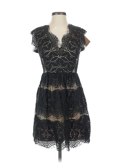 Blu Pepper Cocktail Dress In Black