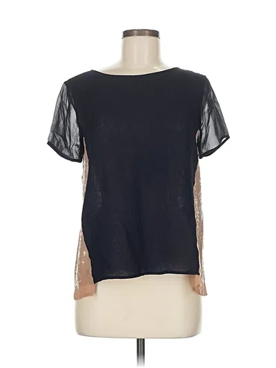 Pre-owned Allsaints Short Sleeve Blouse In Blue