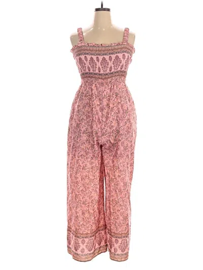 Pre-owned Davi & Dani Jumpsuit In Pink