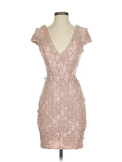 Pre-owned Dress The Population Cocktail Dress In Pink